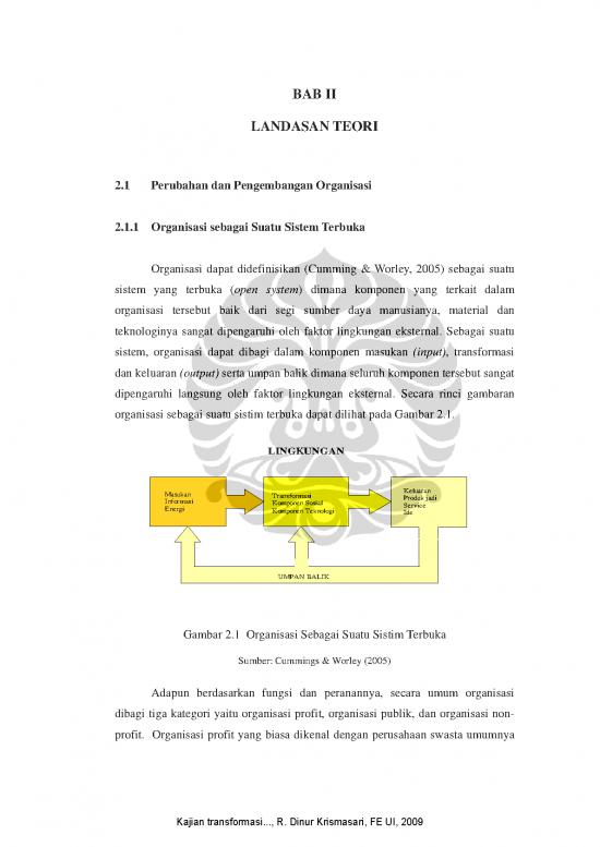 picture Lingkungan Organisasi Pdf 53566 | Digital 127837 T 26505 Kajian Transformasi Tinjauan Literatur