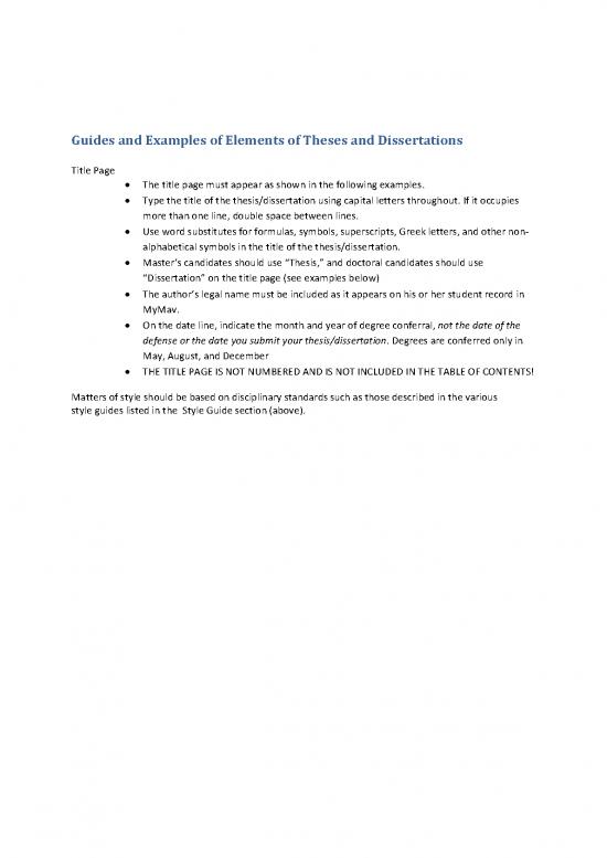 picture Sample Dissertation 52412 | Examples Of Elements Of Theses And Dissertations Final