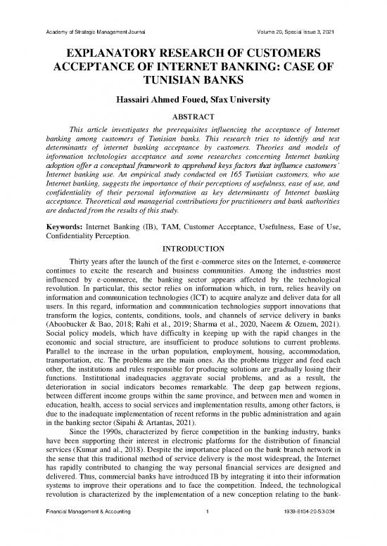 picture1_Research Pdf 53253 | Explanatory Research Of Customers Acceptance Of Internet Banking Case Of Tunisian Banks 1939 6104 20 S3 034