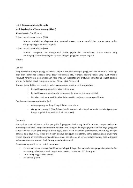 picture Gangguan Kepribadian Pdf 53718 | Gmo Bahan Kuliah Psikiatri Neuropsikiatri