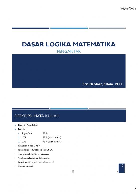 picture Matematika Pdf 53964 | Handout Gnr105 Pertemuan 1 Pengantar Dasar Logika Matematika
