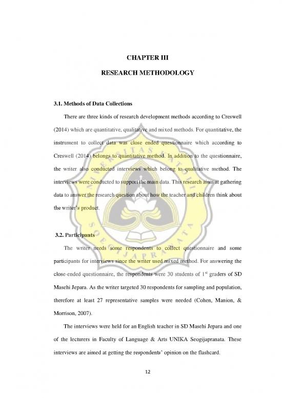 picture Research Methodology Pdf 52882 | J0003 Sharen Theodora Budianto (bab Iii