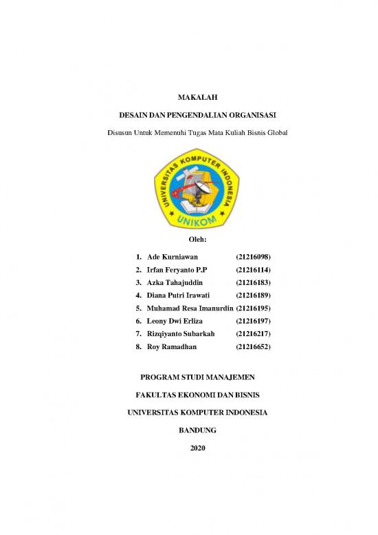 picture Makala Organisasi 53588 | Makalah Kelompok 2 Bisnis Global B Desain Dan Pengendalian Organisasi