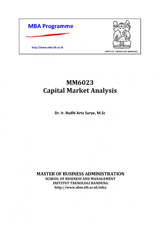 picture_Master Thesis Pdf 52979 | Mm6023 Capital Market Analysis