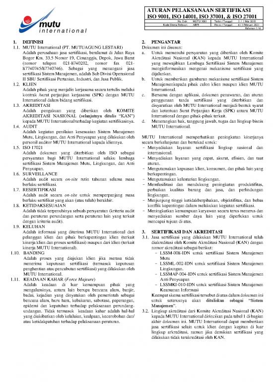 picture Iso 37001 Pdf 54000 | Mutu 5001 Abpi 3 6 Aturan Pelaksanan Sertifikasi 9001 14001 37001 27001