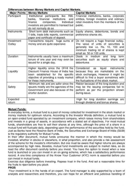 picture Money Pdf 53152 | Notes On Financial Environment