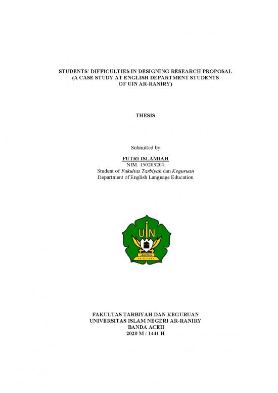 picture_Sample Of Research Proposal Pdf 52791 | Putri Islamiah, 150203204, Ftk, Pbi, 085362829456