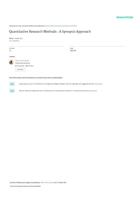 picture Research Pdf 52018 | Quantitativeresearchasynopsisapproach