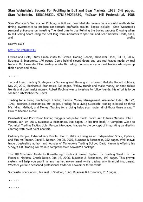 picture_Study Methods Pdf 53181 | Stan Weinsteins Secrets For Profiting In Bull And Bear Markets