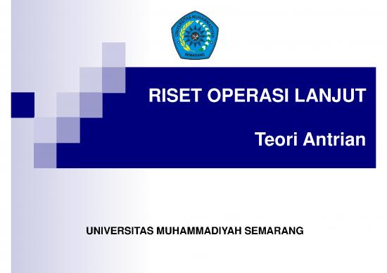 picture1_Teori Antrian Riset Operasi 54200 | Teori Antrian I Risop Lanjutan
