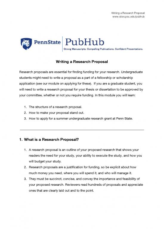a comprehensive guide to writing a research proposal pdf