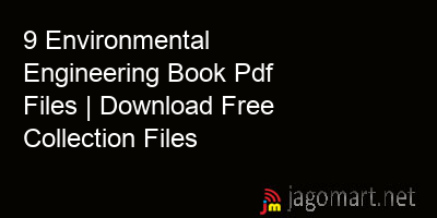 picture 9 Environmental Engineering Book Pdf Files | Download Free Collection Files