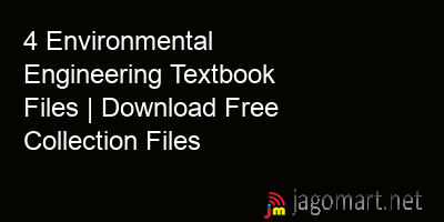 picture 4 Environmental Engineering Textbook Files | Download Free Collection Files