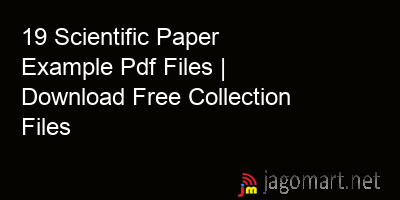 picture 19 Scientific Paper Example Pdf Files | Download Free Collection Files