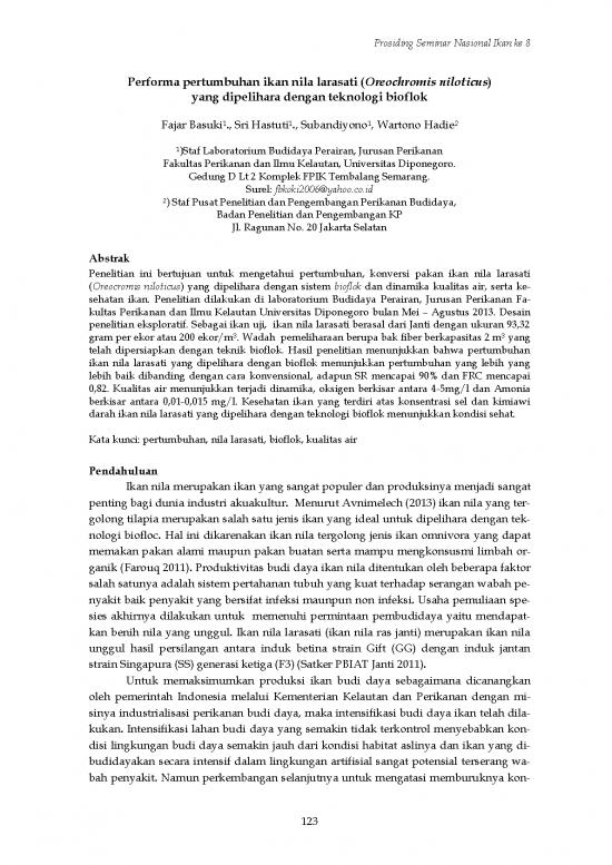 picture Budidaya Ikan Nila Pdf 56638 | 13 Fajar Basuki