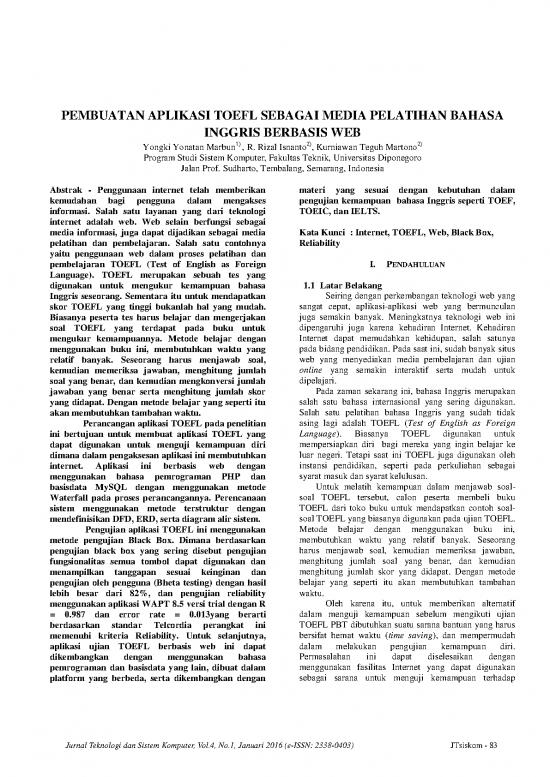 picture1_Contoh Tes Toefl Pdf 54690 | 142937 Id Pembuatan Aplikasi Toefl Sebagai Media P