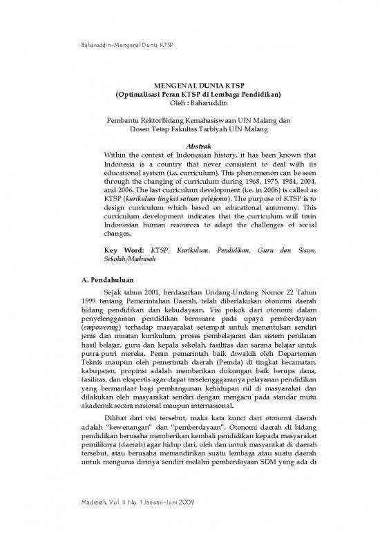 picture Pendidikan Pdf 57020 | 146013 Id Mengenal Dunia Ktsp Optimalisasi Peran K