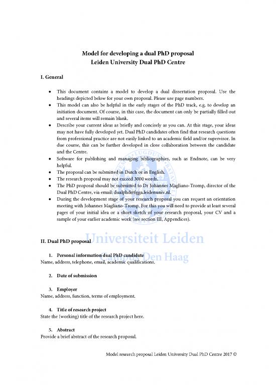 picture_Sample Of Research Proposal Pdf 56086 | 2017 Model Dual Phd Research Proposal