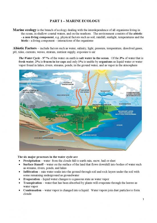 picture The Environment Pdf 55829 | 20 Wq Handout P1 Marine