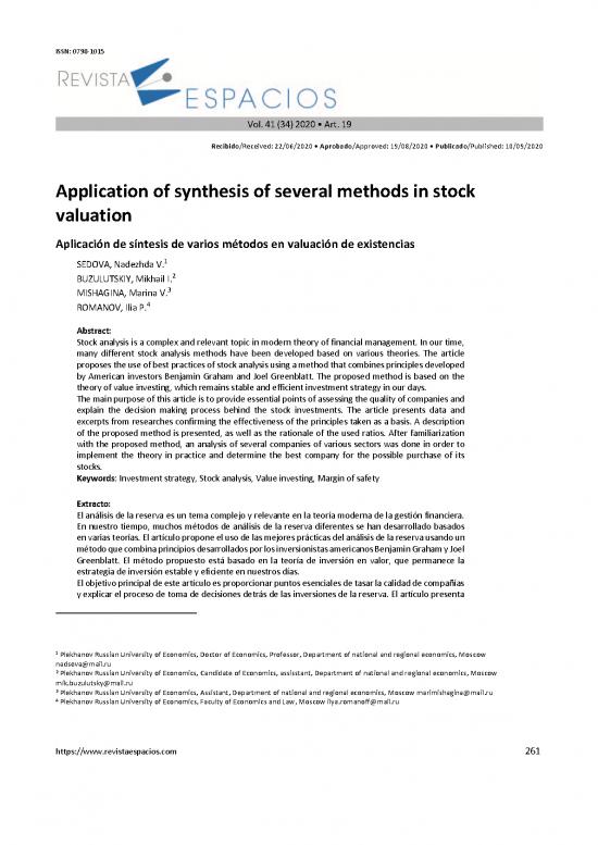 picture1_Valuation Methods Pdf 55638 | A20v41n34p19