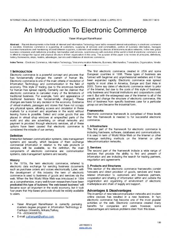 picture_Commerce Pdf 55162 | An Introduction To Electronic Commerce