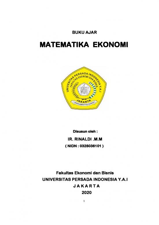 picture_Matematika Pdf 54473 | Buku Ajar Matematika Ekonomi Feb Upi A