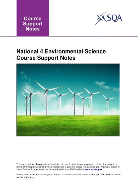 picture Environmental Assessment Pdf 55845 | Cfe Courseunitsupportnotes N4 Sciences Environmentalscience