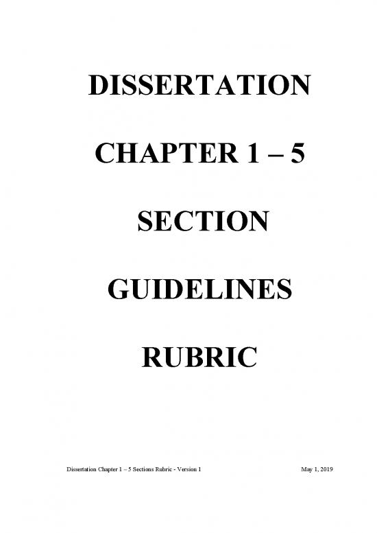 picture1_Sample Of Research Proposal Pdf 54812 | Dissertationchapters1 5sectionrubric 8 19