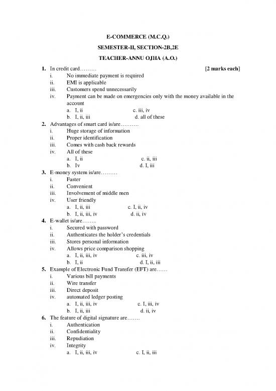 picture_Commerce Pdf 55948 | E Commerce Mcq 2nd Sem By Anu Ojha