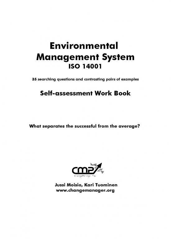 picture Environmental Assessment Pdf 56100 | Environmental Management Environmental Management System Iso 14001