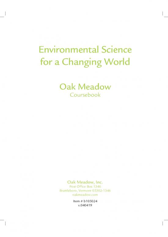 picture Project On Ecosystem Pdf 55447 | Environmental Science Coursebook Curriculum Sample