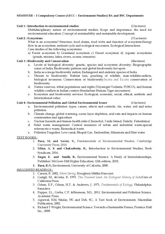 picture1_The Environment Pdf 55892 | Evs Ugc Cbcs Syllabus Ba Bsc