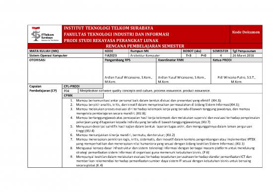 picture Software Quality Assurance Pdf 56397 | Fia2023 Sistem Operasi Komputer 1
