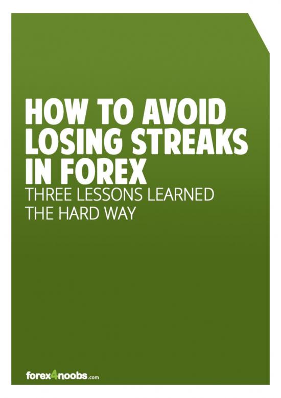 picture Price Action Trading Strategies Pdf 55021 | How To Avoid Losing Streaks   Forex4noobs