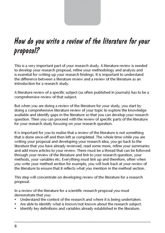 picture_Research Methodology Pdf 55877 | How To Write A Review Of The Literature For Your Proposal