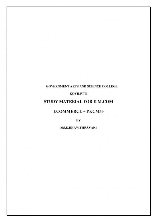 picture_Commerce Pdf 55034 | Ii Mcom E Commerce Pkcm33