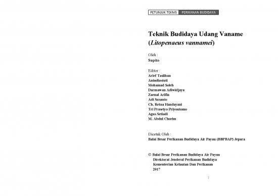 picture Budidaya Udang Vannamei Pdf 56648 | Juknis Udang Vaname picture Budidaya Udang Vannamei Pdf 56648 | Juknis Udang Vaname