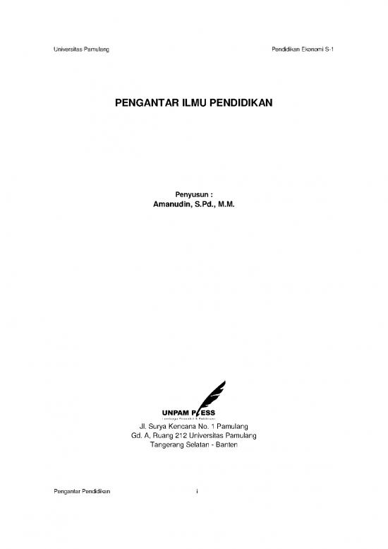 picture1_Pendidikan Pdf 56866 | Kip0012 Pengantar Pendidikan Full