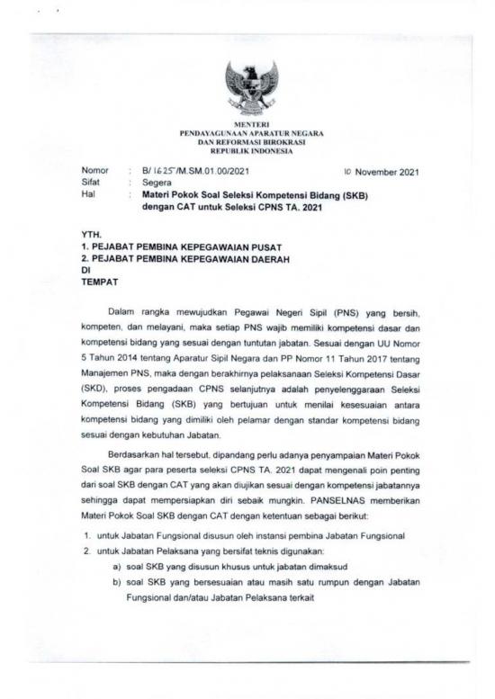 picture1_Soal Soal Cpns 2021 Pdf 56422 | Lampiran Pengumuman Materi Pokok Soal Skb Cpns Mahkamah Agung Ri 2021
