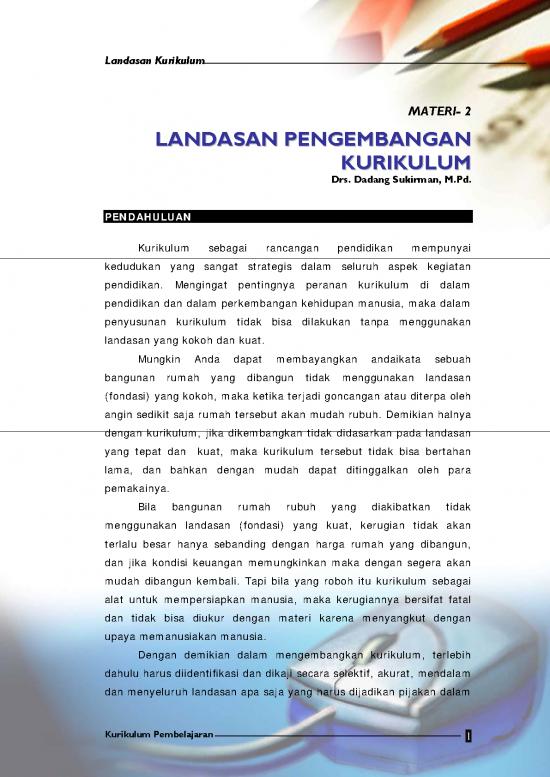 picture Pendidikan Pdf 56900 | Landasan Kurikulum