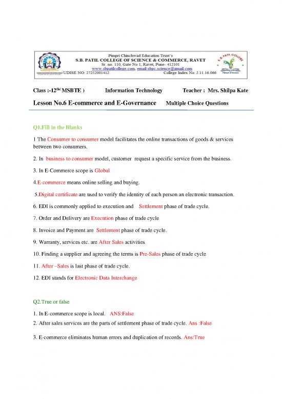 picture1_Commerce Pdf 55715 | Mcq On Lessone Commerce & E Governance (2)