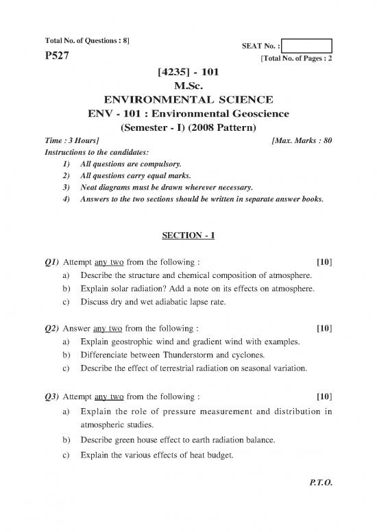 picture Environmental Notes Pdf 56073 | Msc Env Sci