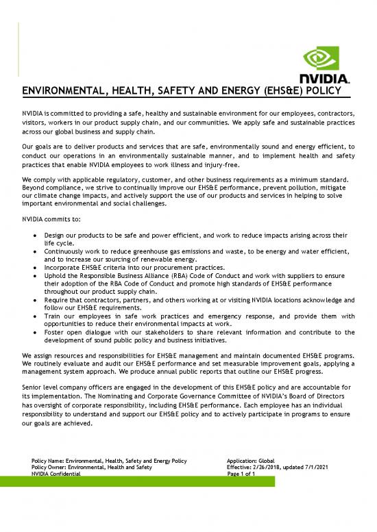 picture Global Environmental Change Pdf 55441 | Nvidia Environmental Health Safety Energy Policy