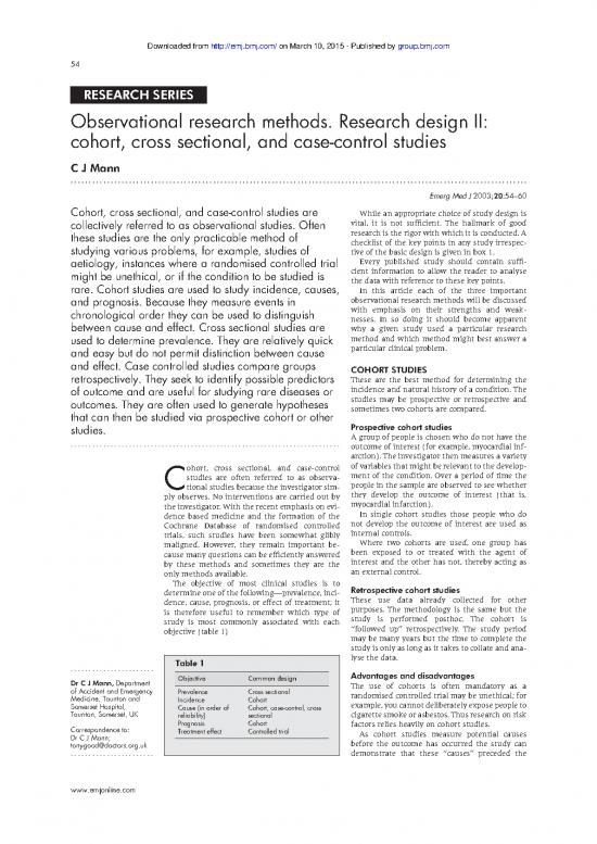 picture Research Pdf 56076 | Observational Studies