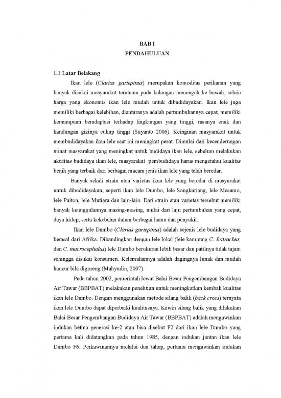 picture_Budidaya Ikan Lele Pdf 56604 | Pdf Bab I