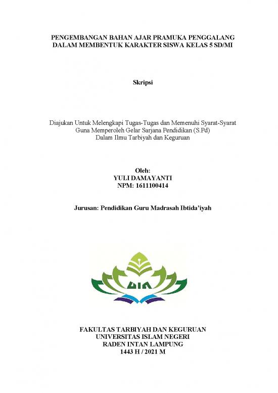 picture Materi Pramuka Penggalang Pdf 56320 | Perpus Pusat Bab 1 Dan 2