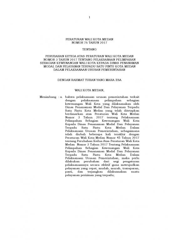 picture_Perwal 76 Thn 2017 Ttg Perubahan Iii Perwal N03 Thn 2017 Ttg Pelimpahan Kewenangan Perizinan