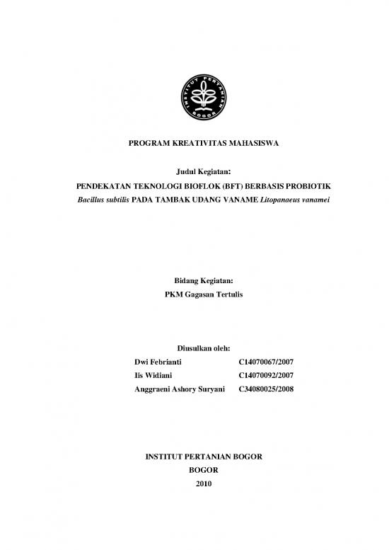 picture Budidaya Udang Vaname Pdf 56714 | Pkm Gt Dwi Febrianti picture Budidaya Udang Vaname Pdf 56714 | Pkm Gt Dwi Febrianti