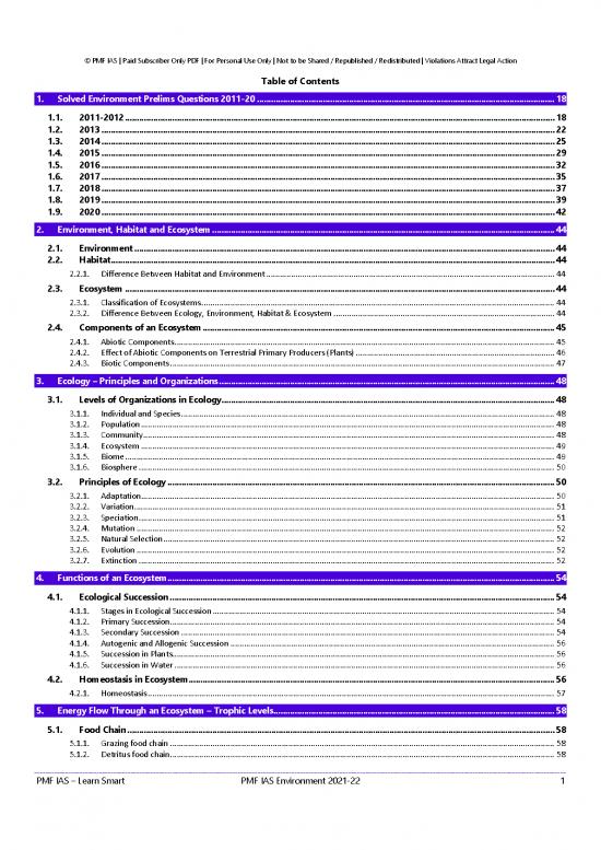 picture The Environment Pdf 55571 | Pmfias Environment 2021 22 Table Of Contents