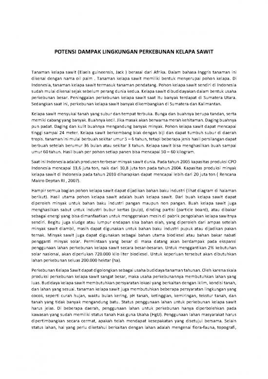 picture_Kelapa Sawit Pdf 56593 | Potensi Dampak Lingkungan Perkebunan Kelapa Sawit